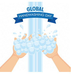 Global Handwashing Day Campaign With Hands