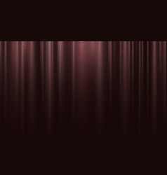 Abstract Elegant Red Fabric Curtain Background