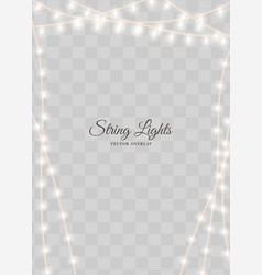 Twinkling Fairy String Lights Overlay Light