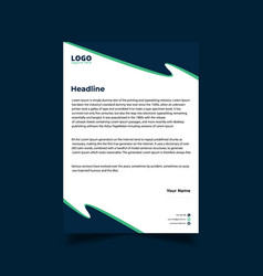 Modern Business Letter Head