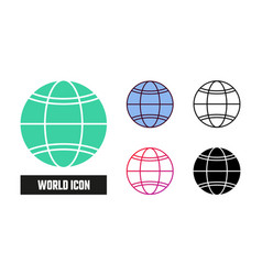 World Icon Set