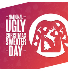 National Ugly Christmas Sweater Day Holiday