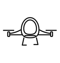 Air Unmanned Taxi Icon Outline Style