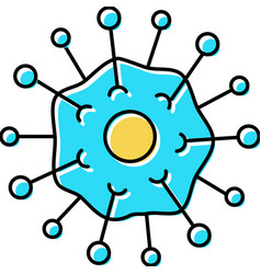 Virus Disease Color Icon