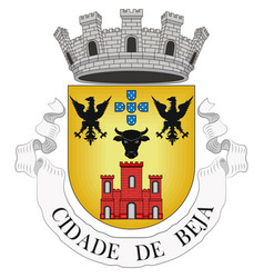 Coat Arms Beja District In Portugal