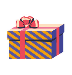 Striped Gift Box