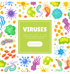 Viruses Web Banner Virology Science Microscopic