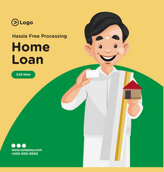 Banner Design Of Home Loan