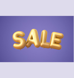 Golden Sale Balloon Words