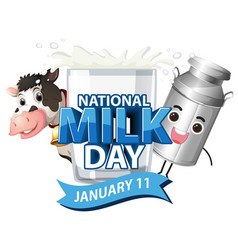 National Milk Day January Icon