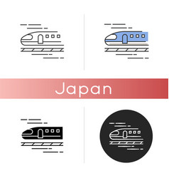 Train Icon High Speed Shinkansen