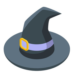 Trick Hat Icon Isometric Magic Wand