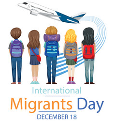 International Migrants Day Banner Design