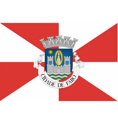 Flag Faro In Portugal