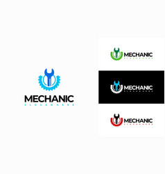 Gear Logo Designs Template Mechanic Logo Symbol