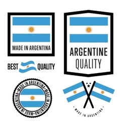 Made In Argentina Label Set