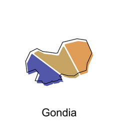 Gondia City Of India Map