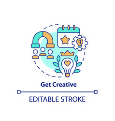 Get Creative Concept Icon