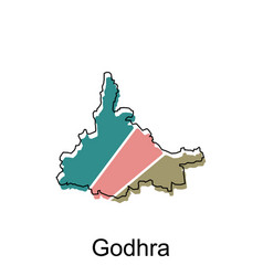 Godhra City Of India Map