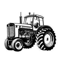 Tractor Logo Emblem Design