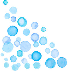 Blue Watercolor Bubbles