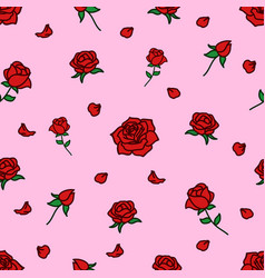 Trendy Seamless Floral Pattern In