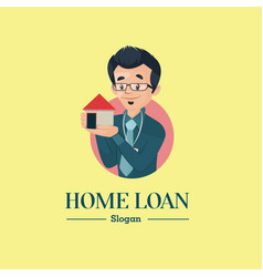 Home Loan Mascot Logo