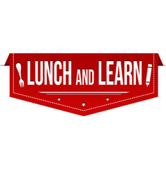 Lunch And Learn Banner Design