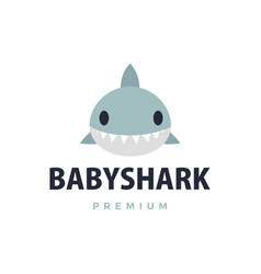 Baby Shark Flat Logo Icon