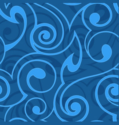 Seamless Blue Pattern Water Or Current