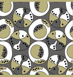 Seamless Pattern With Geometric Aboriginal