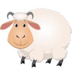 Cartoon Baby Sheep Royalty Free Vector Image - Vectorstock