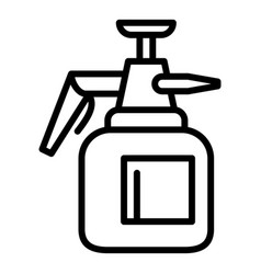 Garden Spray Bottle Icon Outline Style