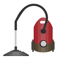 Vacuum Cleaner On A White Background