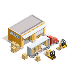 Warehouse Isometric Template