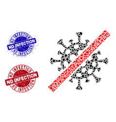 Cancel Coronavirus Mosaic Of Fractions