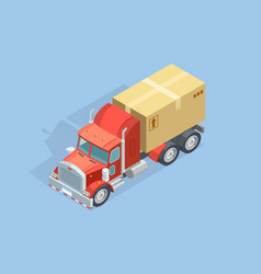 Heavy Truck Isometric Template