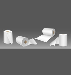 White Toilet Paper Or Hygiene Tissue Roll Mock Up