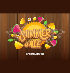 Sammer Sale Horizontal Banner With Text