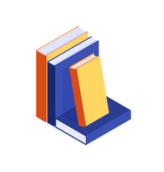 Books Isometric Icon