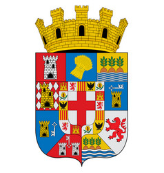 Coat Arms Almeria In Andalusia Spain