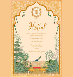 Haldi Night Wedding Invitation Card