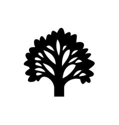 Oak Forest Tree Icon