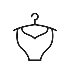 Girl Hanger Icon Logo