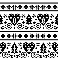 Scandinavian Christmas Seamless Pattern