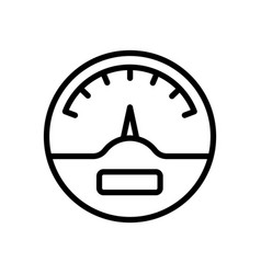 Voltmeter Outline Icon