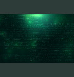 Futuristic Binary Code Matrix Pattern Background