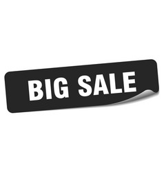 Big Sale Sticker Big Sale Label