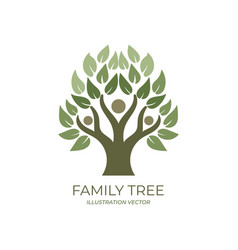 Human Family Tree Of Life Icon Symbol