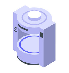 Mri Scanner Icon Isometric Style